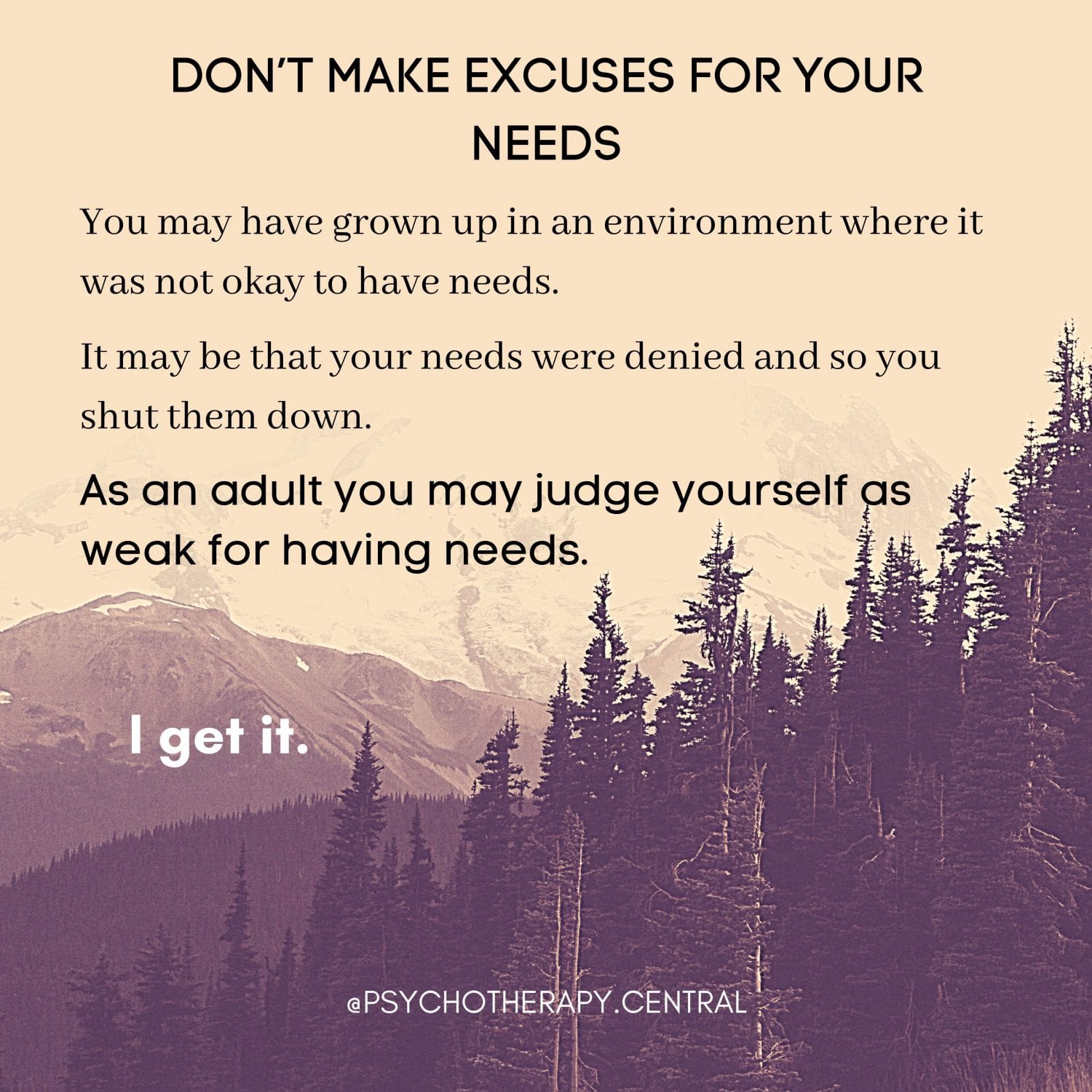 Dont-make-excuses-for-your-needs