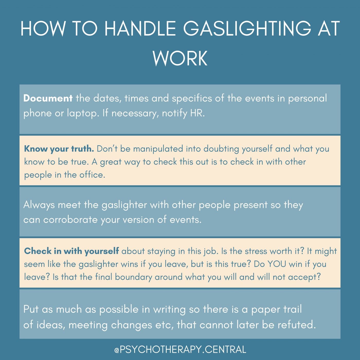 A Few Tips To Handle Gaslighting At Work – Jennifer Nurick