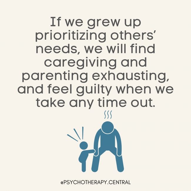 results of parentification