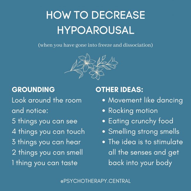HOW TO DECREASE HYPOAROUSAL