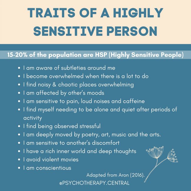 Traits of a Highly Sensitive Person