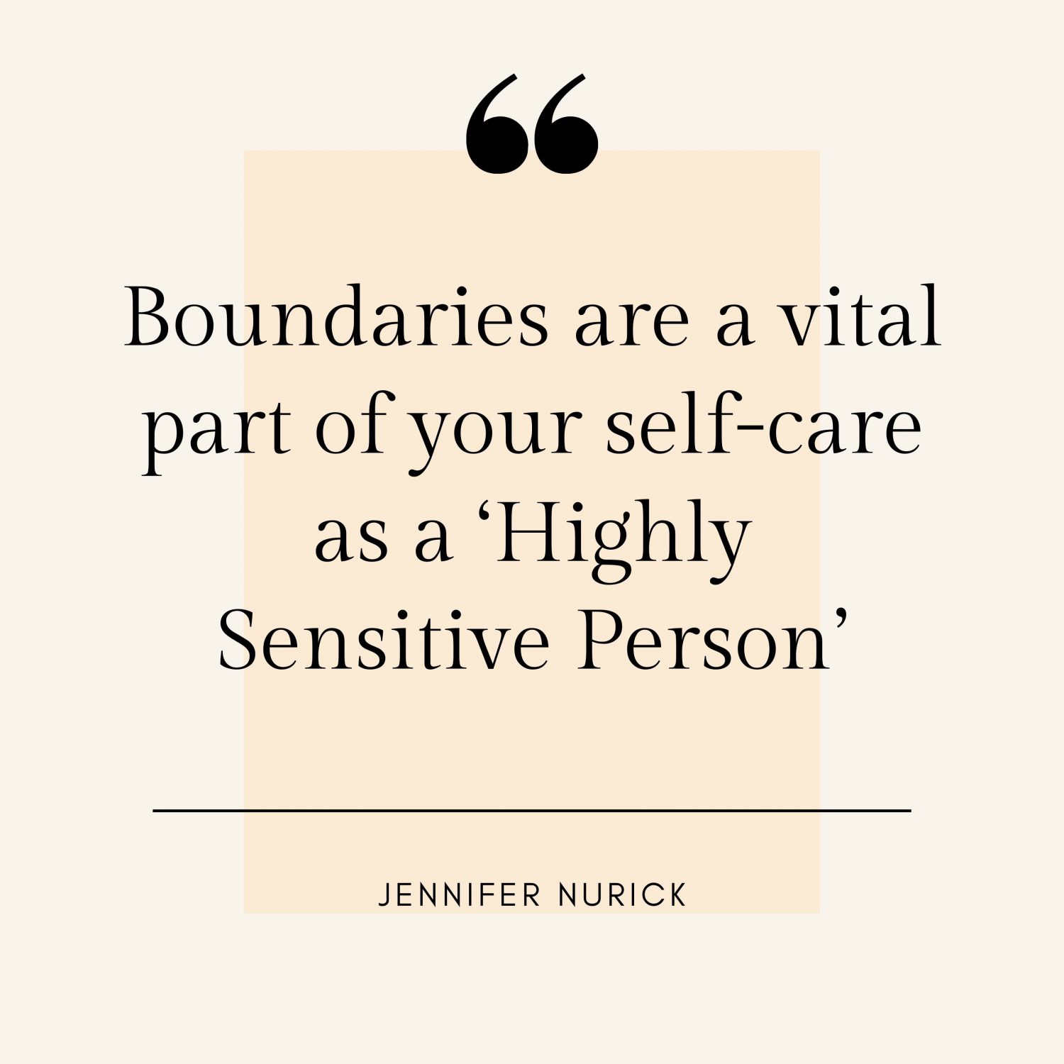 WHY IT IS IMORTANT FOR HIGHLY SENSITIVE PEOPLE TO LEARN TO SAY “NO”