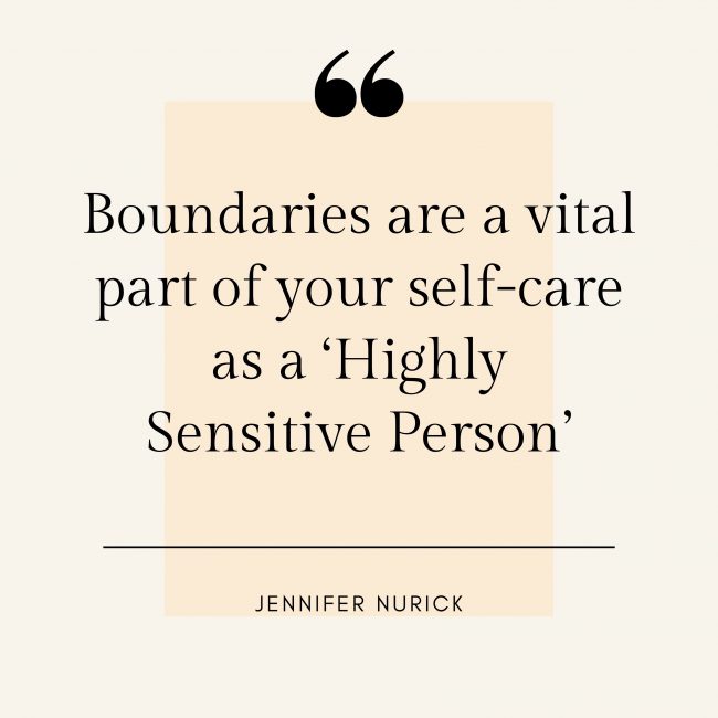 WHY IT IS IMORTANT FOR HIGHLY SENSITIVE PEOPLE TO LEARN TO SAY “NO”