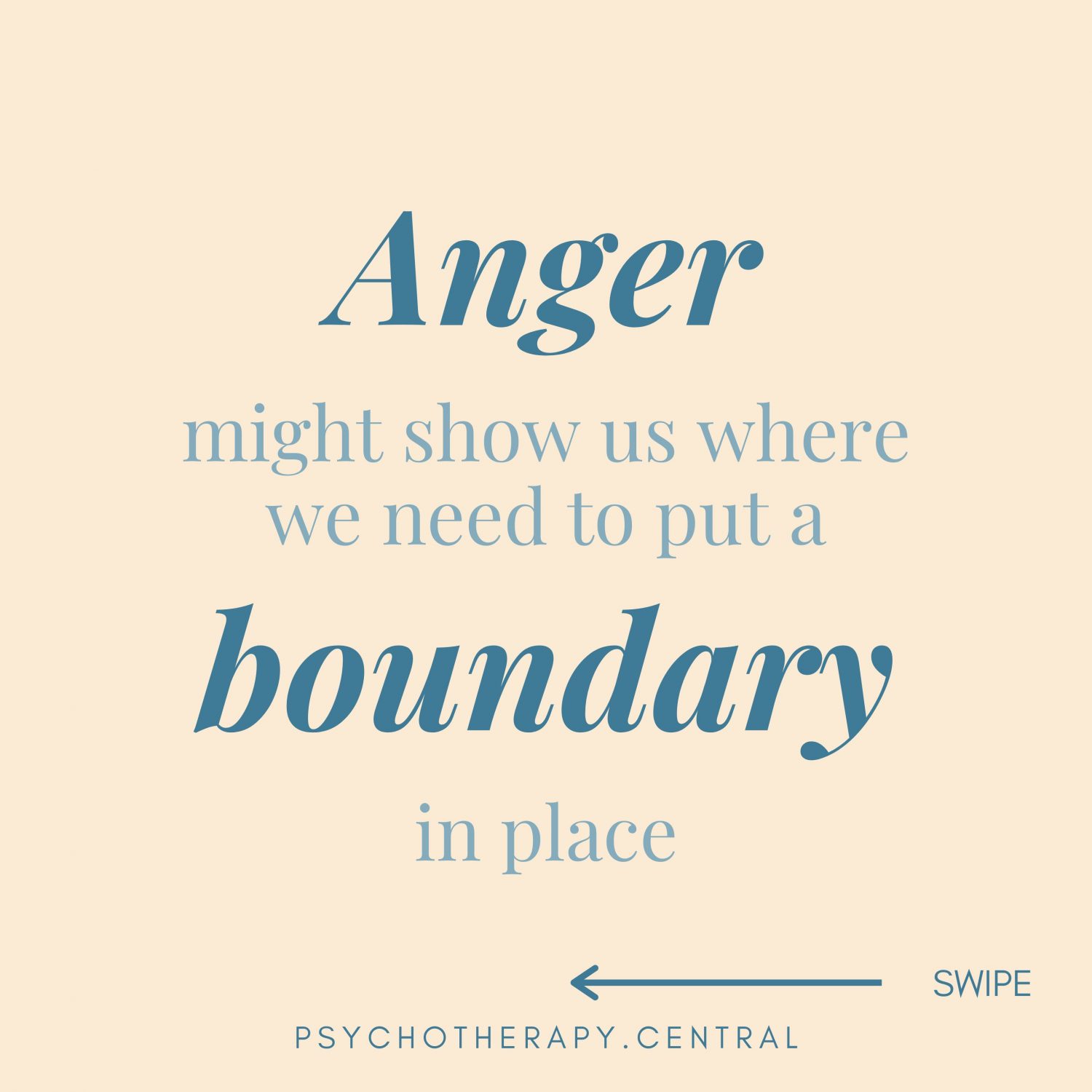Anger Might Show Us Where We Need To Put A Boundary In Place
