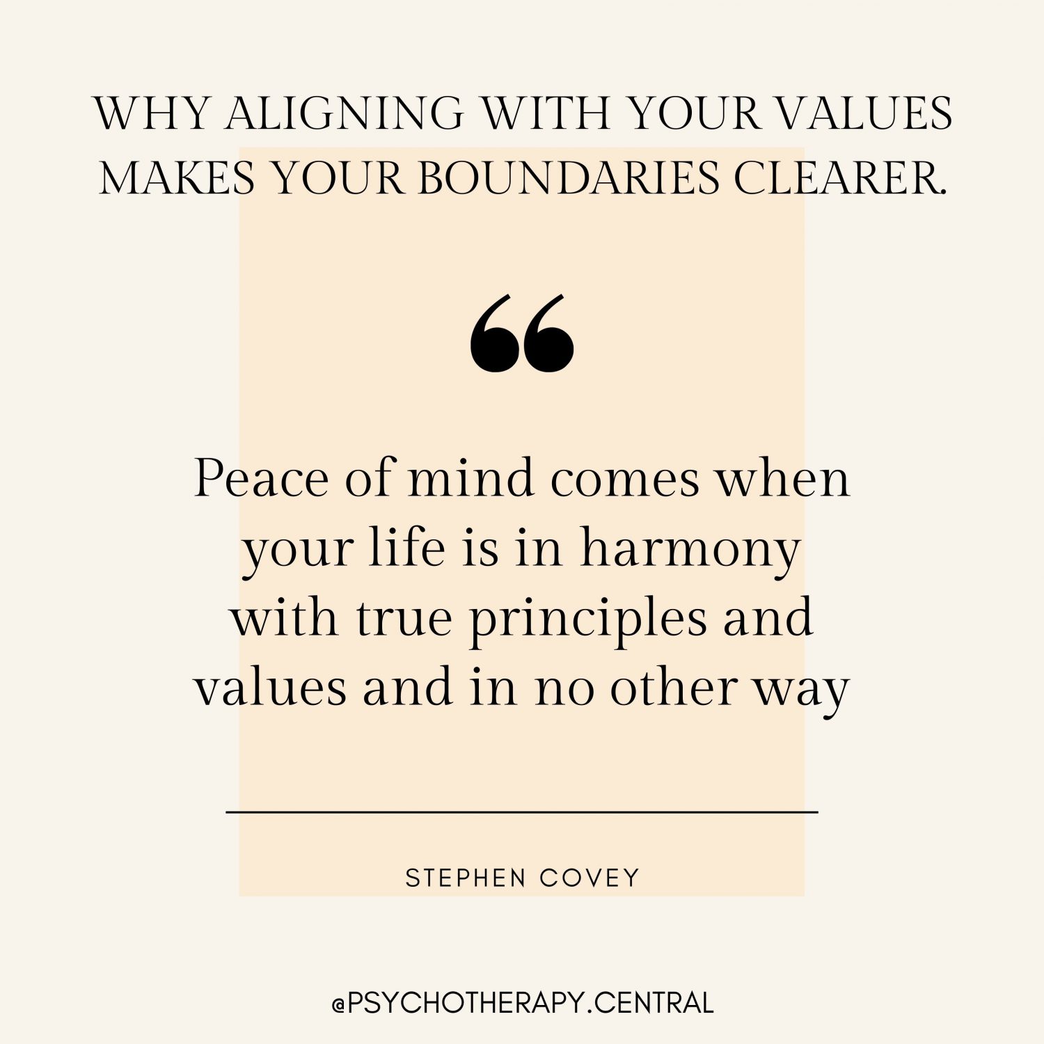 WHY ALIGNING WITH YOUR VALUES MAKES YOUR BOUNDARIES CLEARER