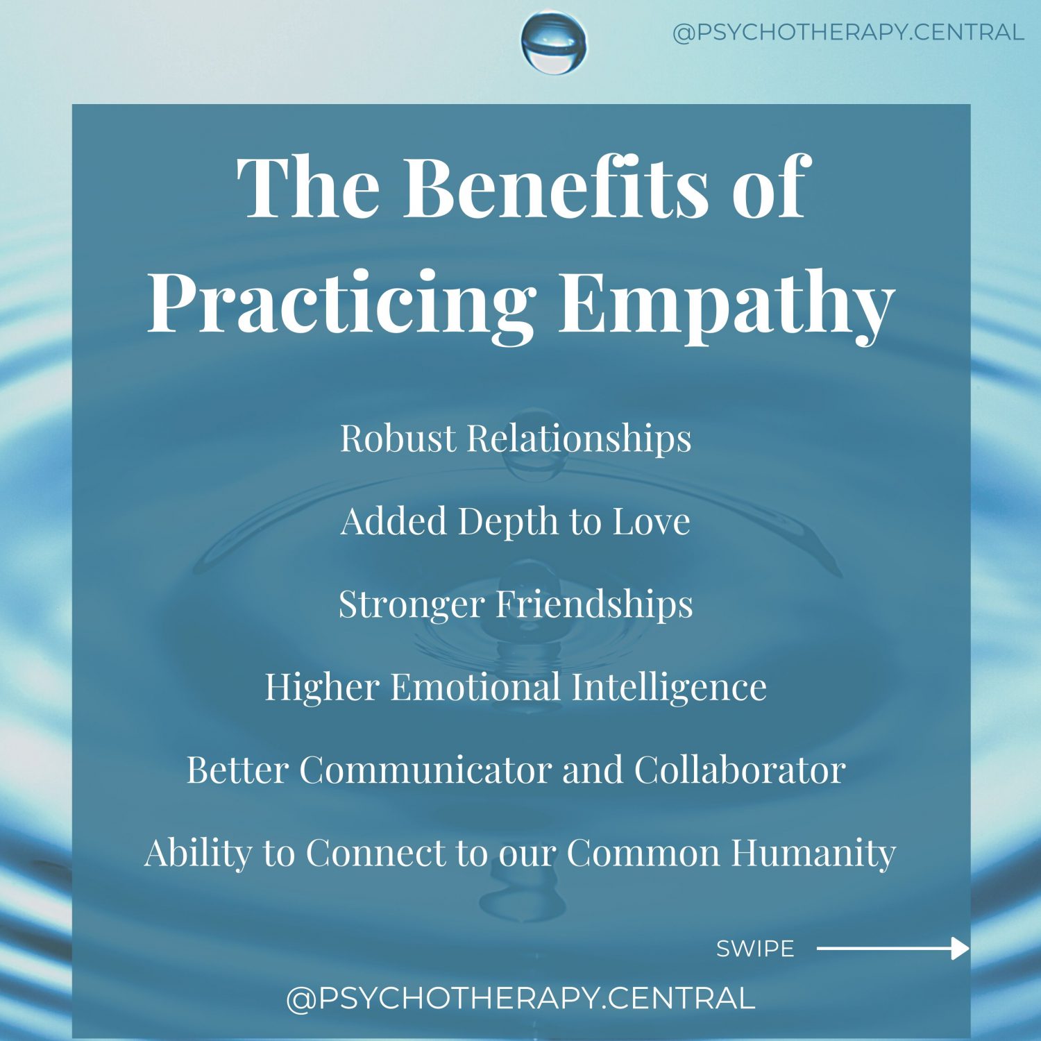 the benefits of practising empathy