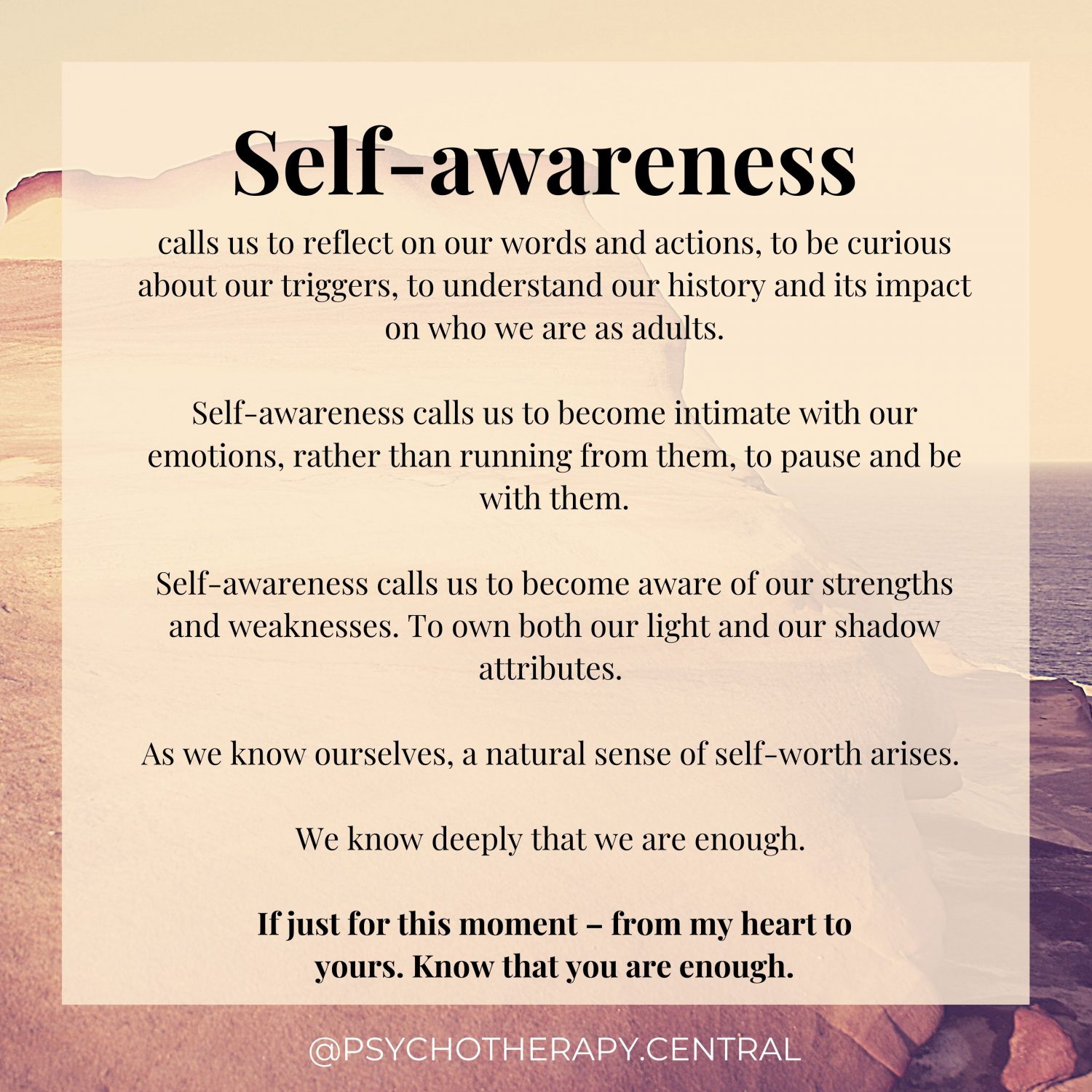 what is self-awareness