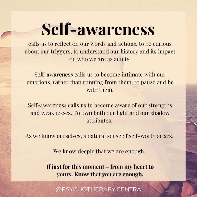 what is self-awareness