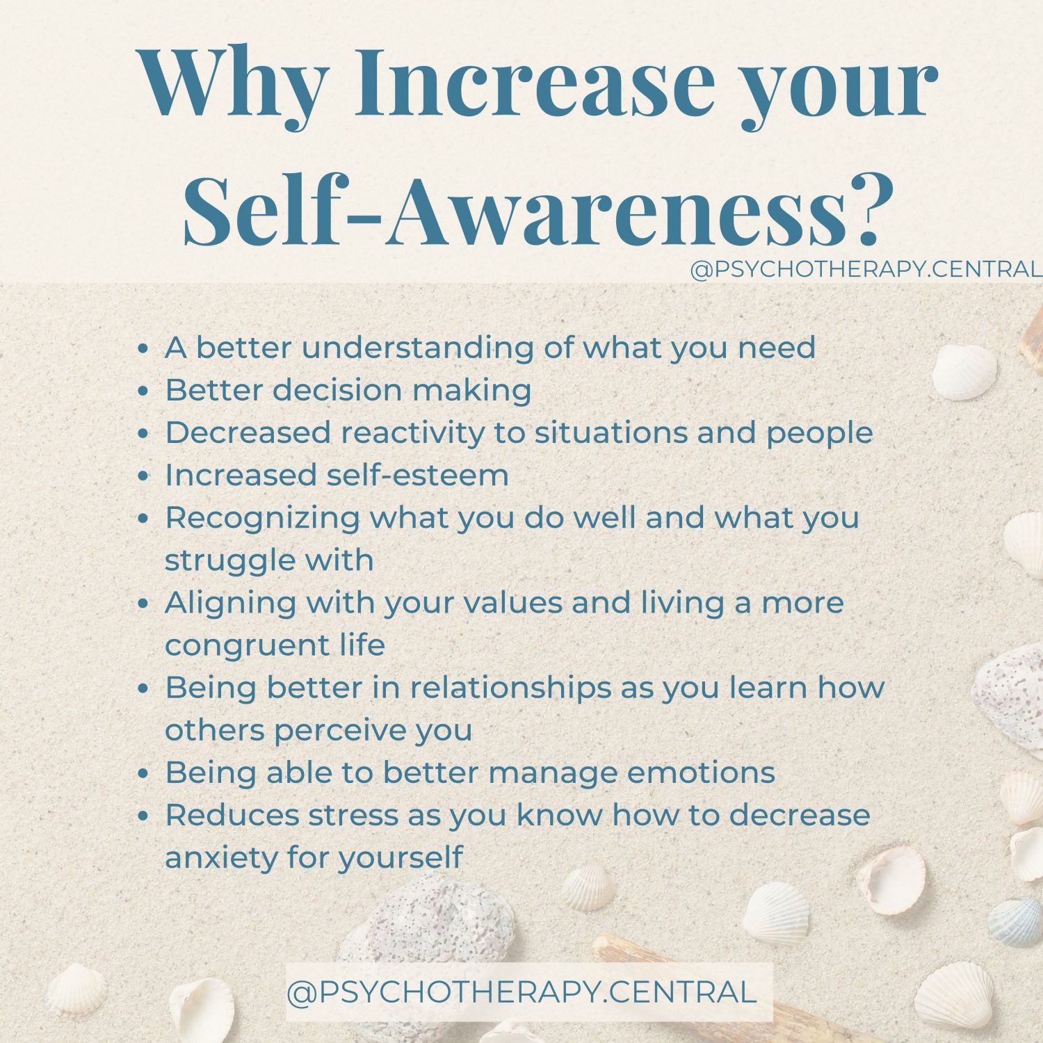 why increase your self awareness