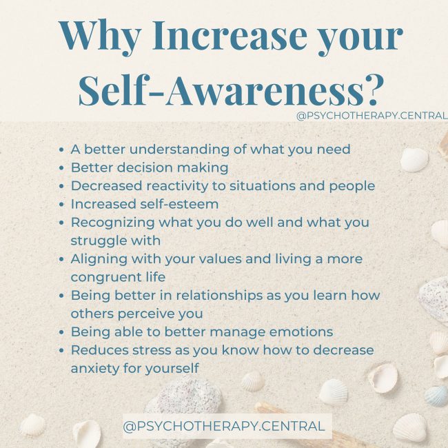 why increase your self awareness