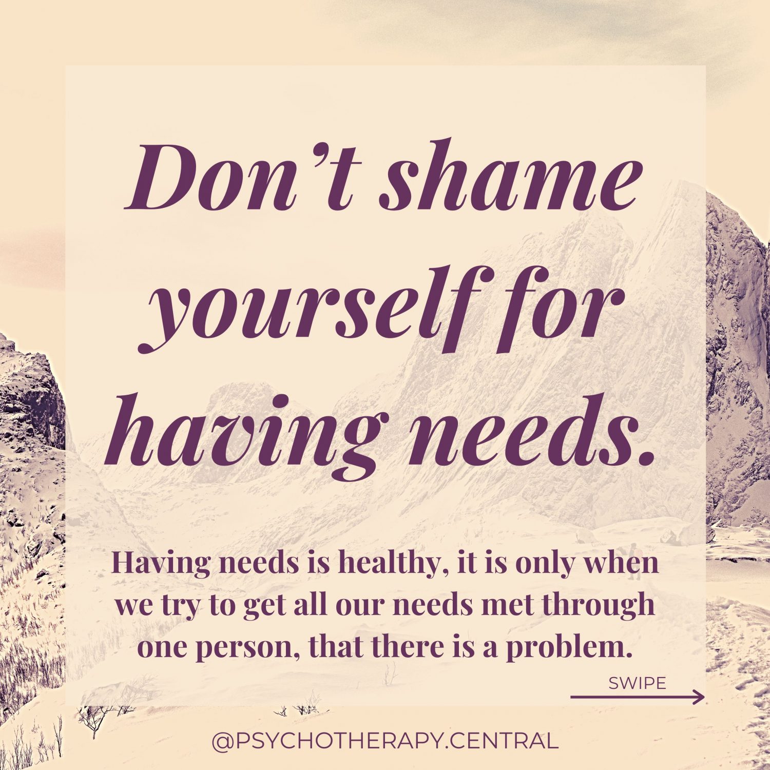 What you need to know about needs and relationships