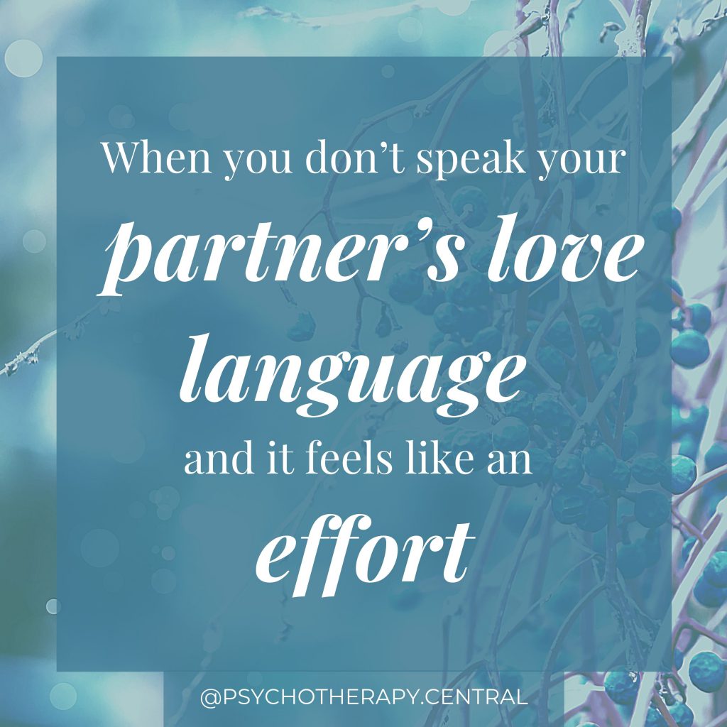 When You Don’t Speak Your Partner’s Love Language And It Feels Like An Effort 