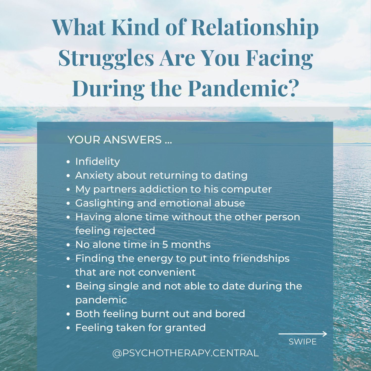 What Kind of Relationship Struggles Are You Facing During the Pandemic