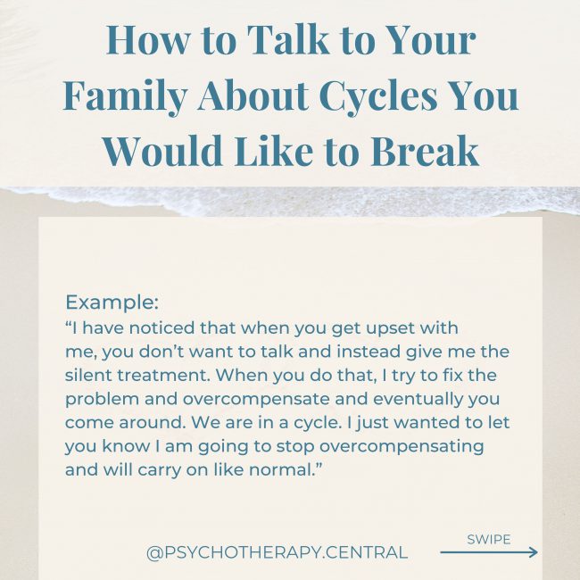 How to Talk to Your Family About Cycles You Would Like to Break