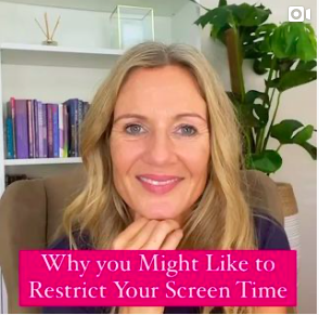 THINKING OF LIMITING SCREEN TIME FOR YOURSELF?⁣