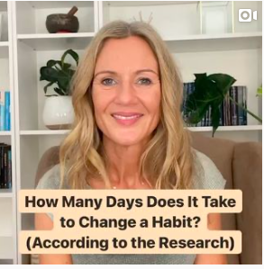How Many Days Does It Take to Change a Habit? (According to the Research) How long does it take to change a habit? You have probably heard 21 days, or maybe 30 or 40? In a recent study by University College London, they discovered that it takes an average of 66 days to change a habit like eating fruit at lunch. They also found, if you miss a day here or there, it doesn’t affect your results, but being diligent at the beginning has more impact.