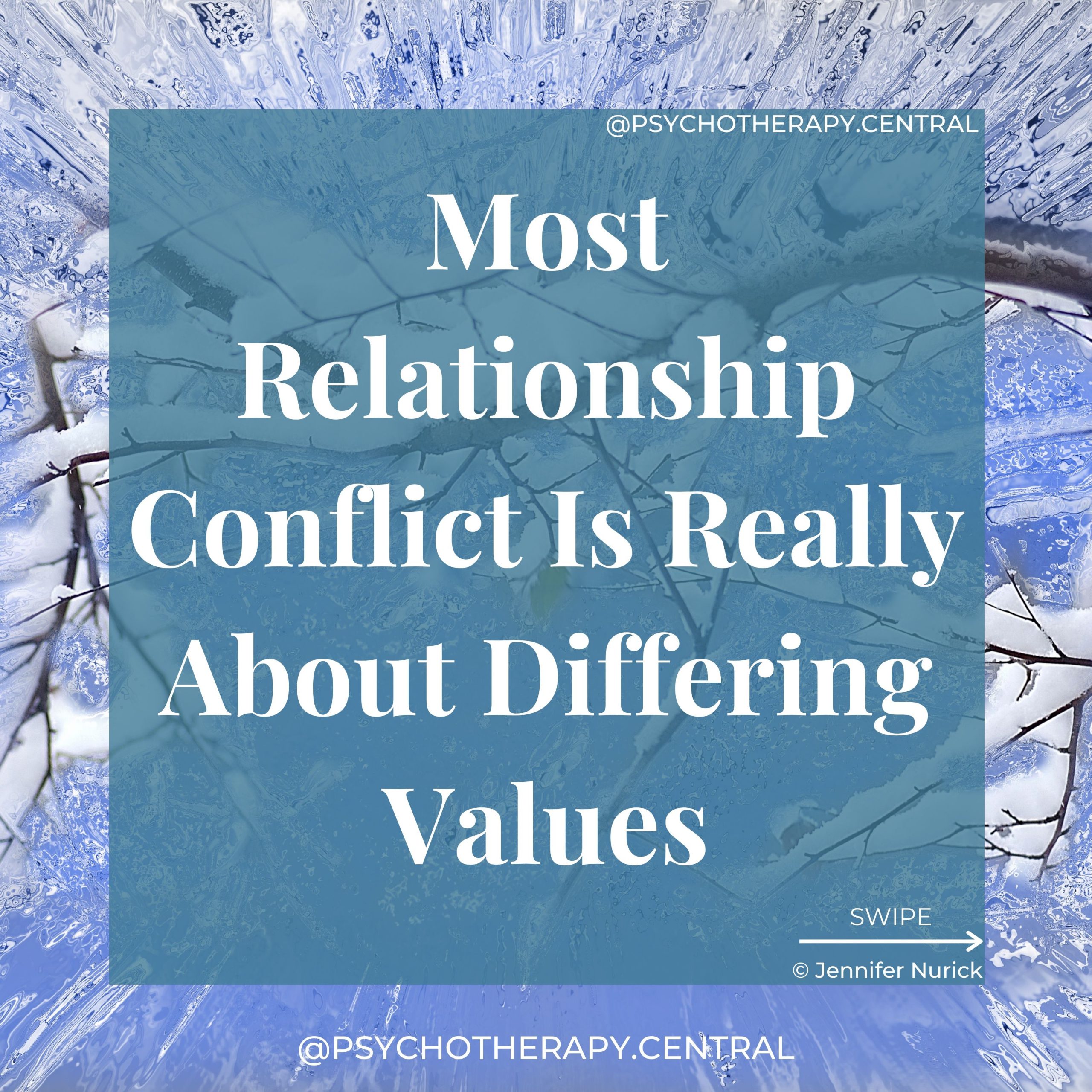 Most Relationship Conflict Is Really About Differing Values: – Jennifer ...