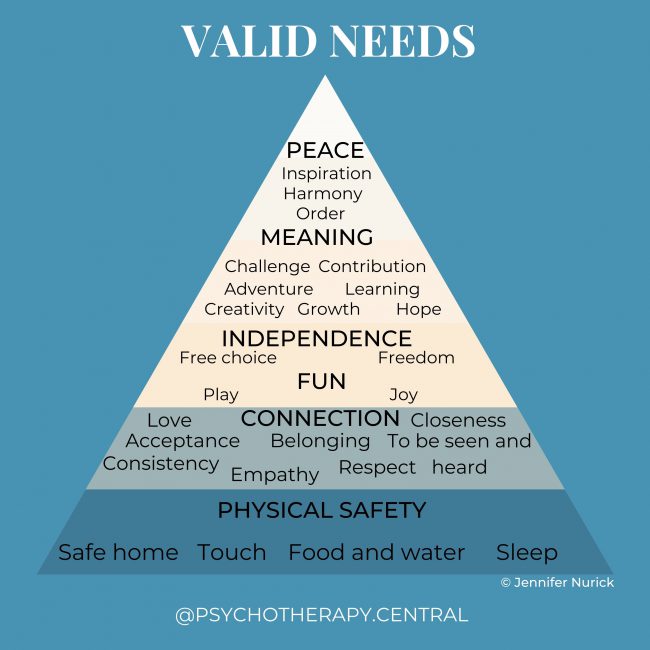 Valid needs