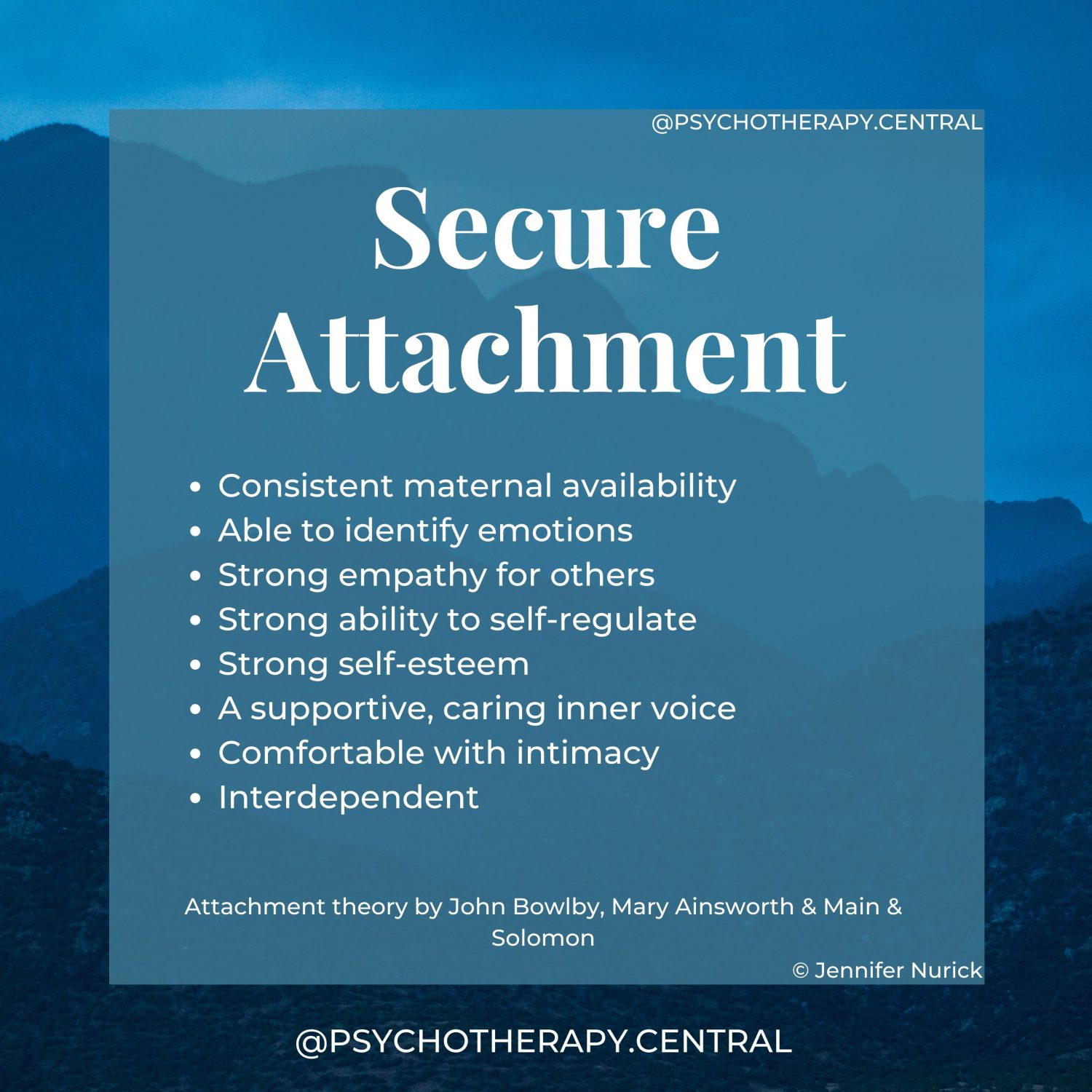 secure attachment