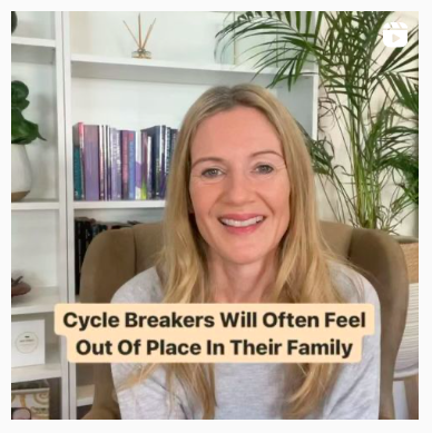 Cycle Breakers Will Often Feel Out Of Place In Their Family.