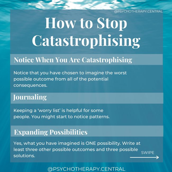 How to Stop Catastrophising