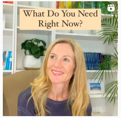 What Do You Need Right Now?