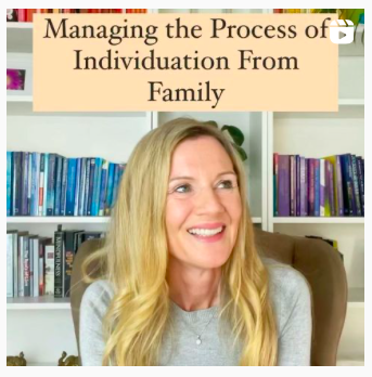 We are born into a family system, and some of those systems are more enmeshed and toxic than others. As we grow into adolescence, it is healthy to question the beliefs and values of our family system, and we try on different ideas and identities to see what feels the most congruent with us. Some family systems will allow this self-exploration more than others. Once this phase is complete, the question is then how do I stay in connection with my family AND be true to myself? Especially if you feel that you don’t fit into your family mould. Crafting a new relationship based on respect can take time but is worth the effort.
