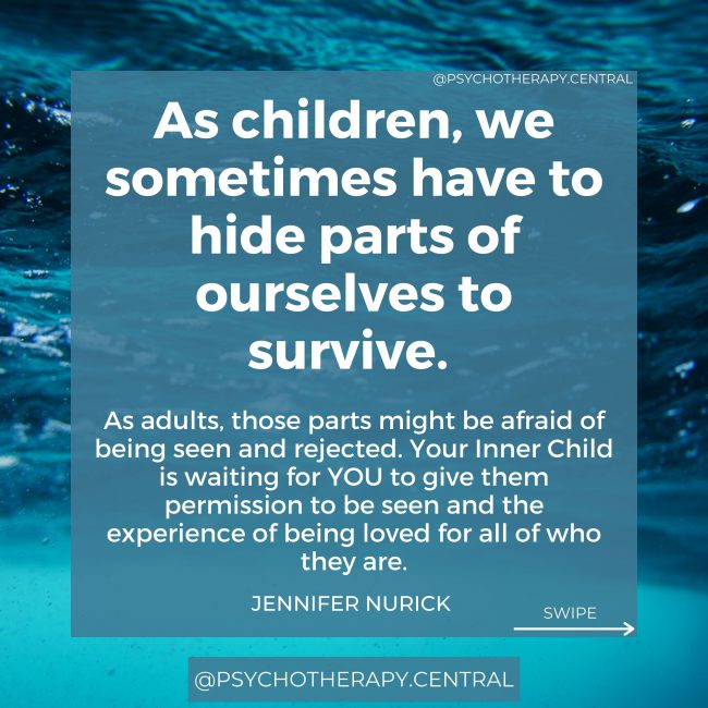 Hiding Parts of Self