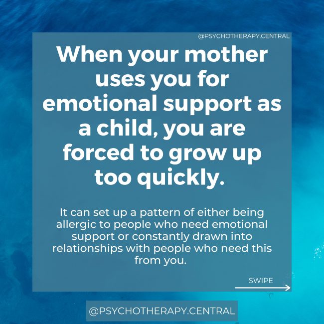We Your Mother Uses You as Emotional Support