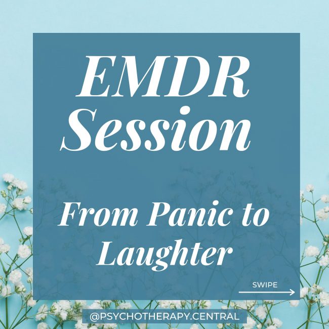 EMDR Session - From Panic to Laughter