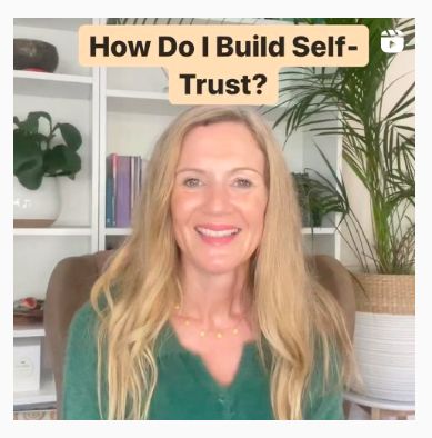 How do I build Self trust?