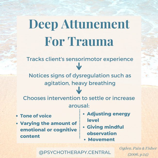 Deep Attunement for Trauma
