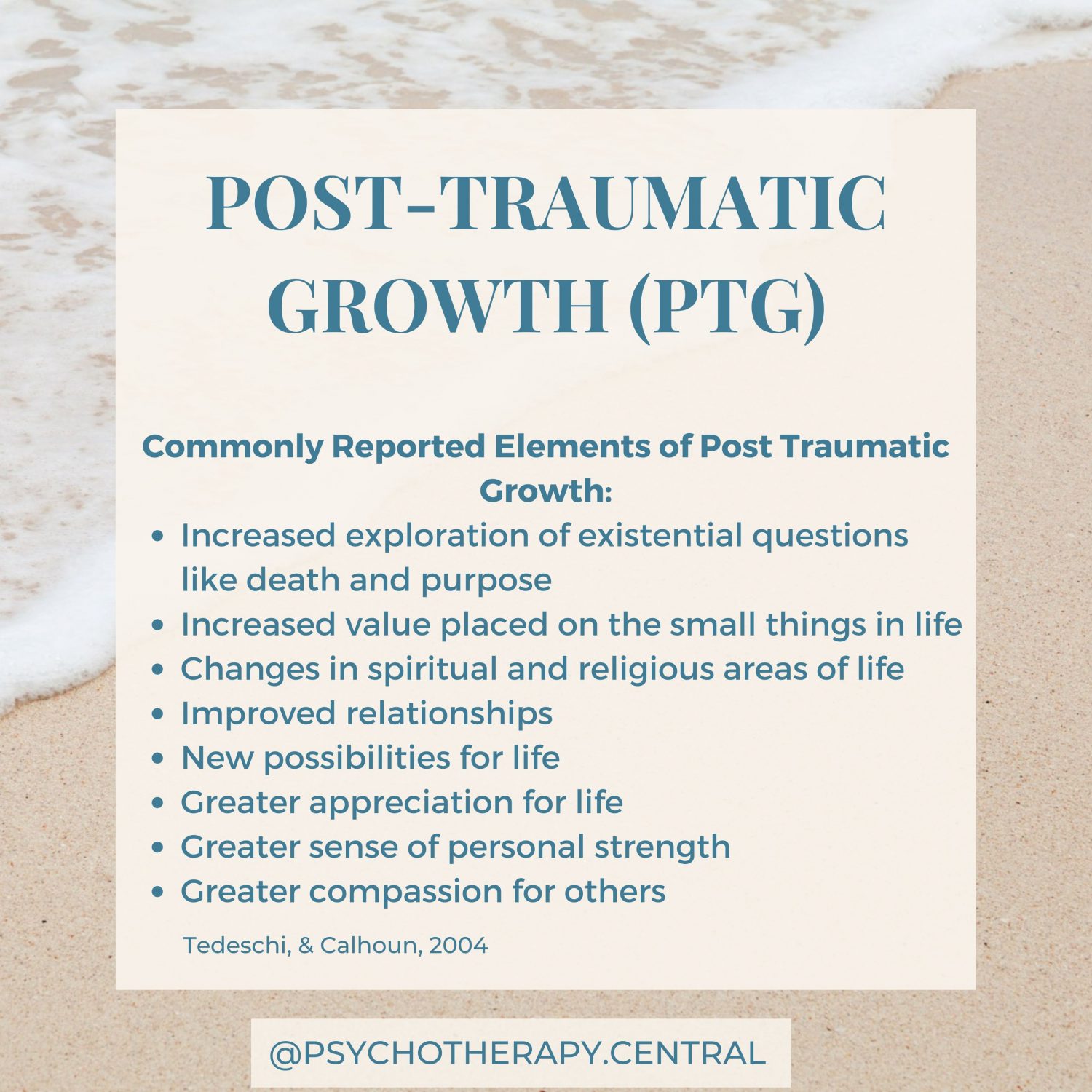 Post Traumatic GROWTH
