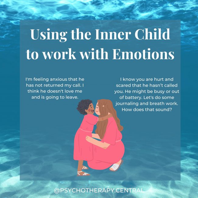 Using the Inner Child to work with Emotions