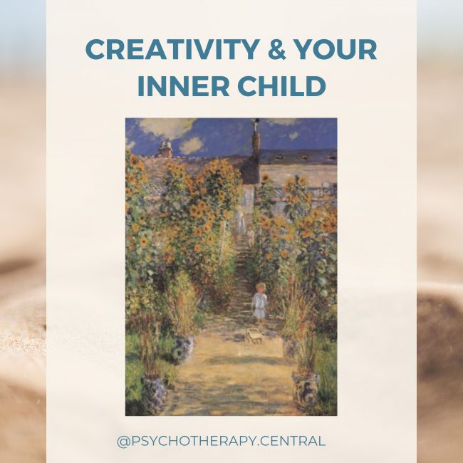 This painting is Claude Monet’s ‘The Artist’s Garden at Vetheuil’. It happened to be hanging in a place we stayed in a few years ago, and I spent a good hour lying on the sofa, drinking chai tea and thinking about that garden.