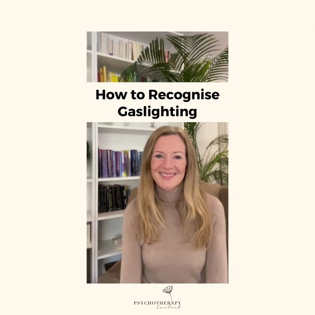 How to recognise gaslighting