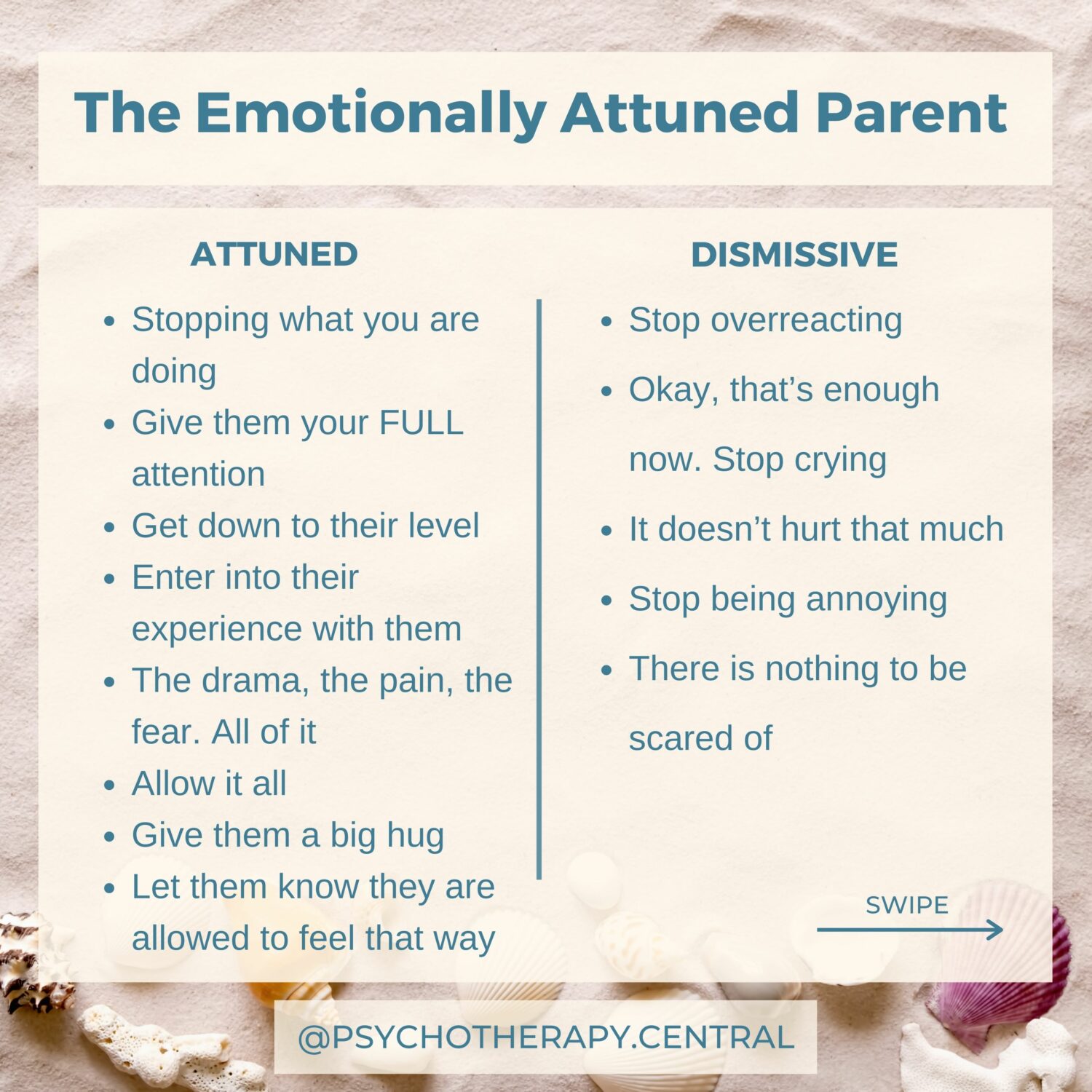 The emotionally attuned parent