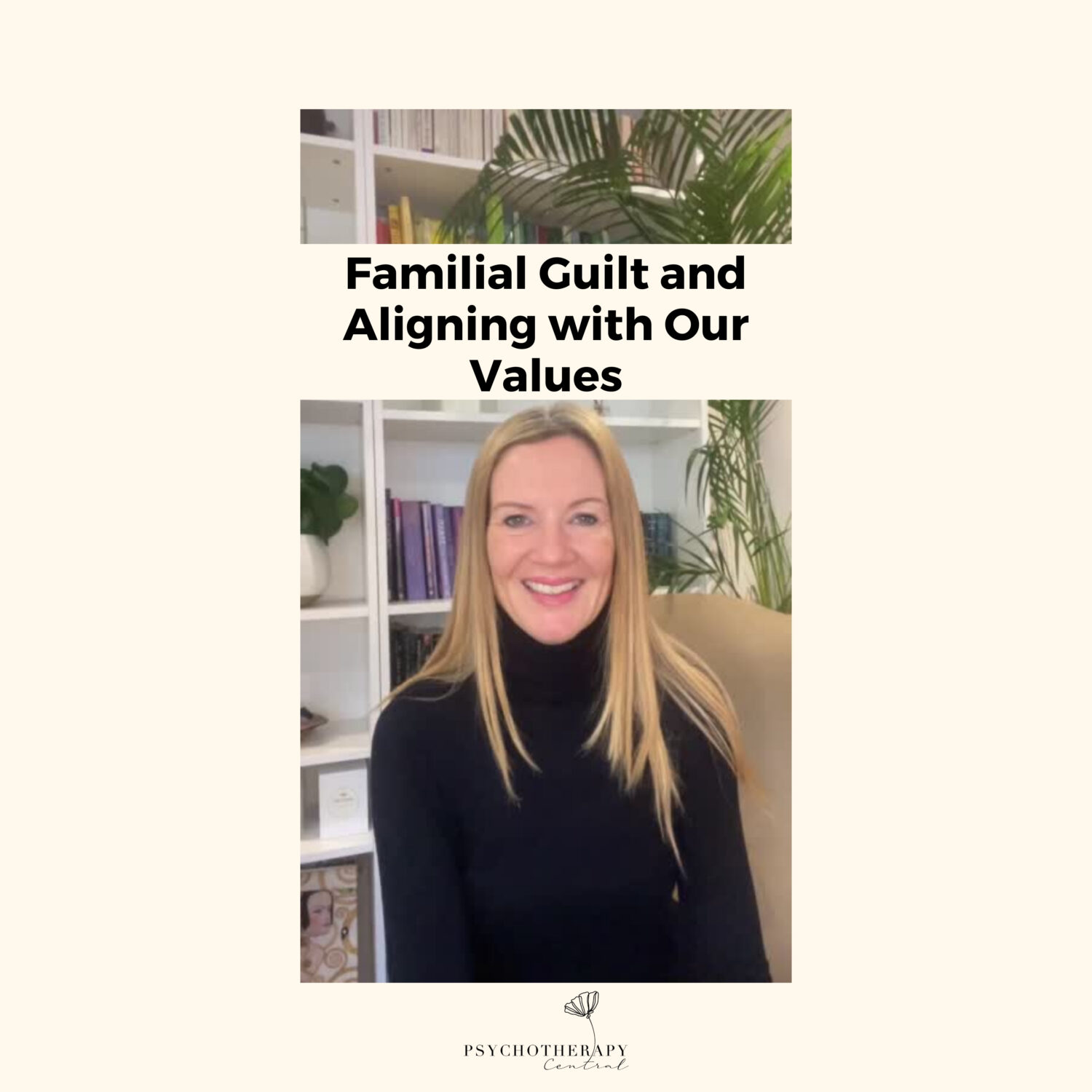 Guilt is only appropriate when we have done something out of alignment with our values.
