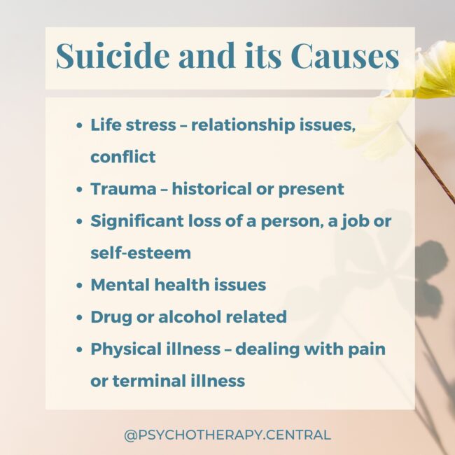 Suicide and its causes