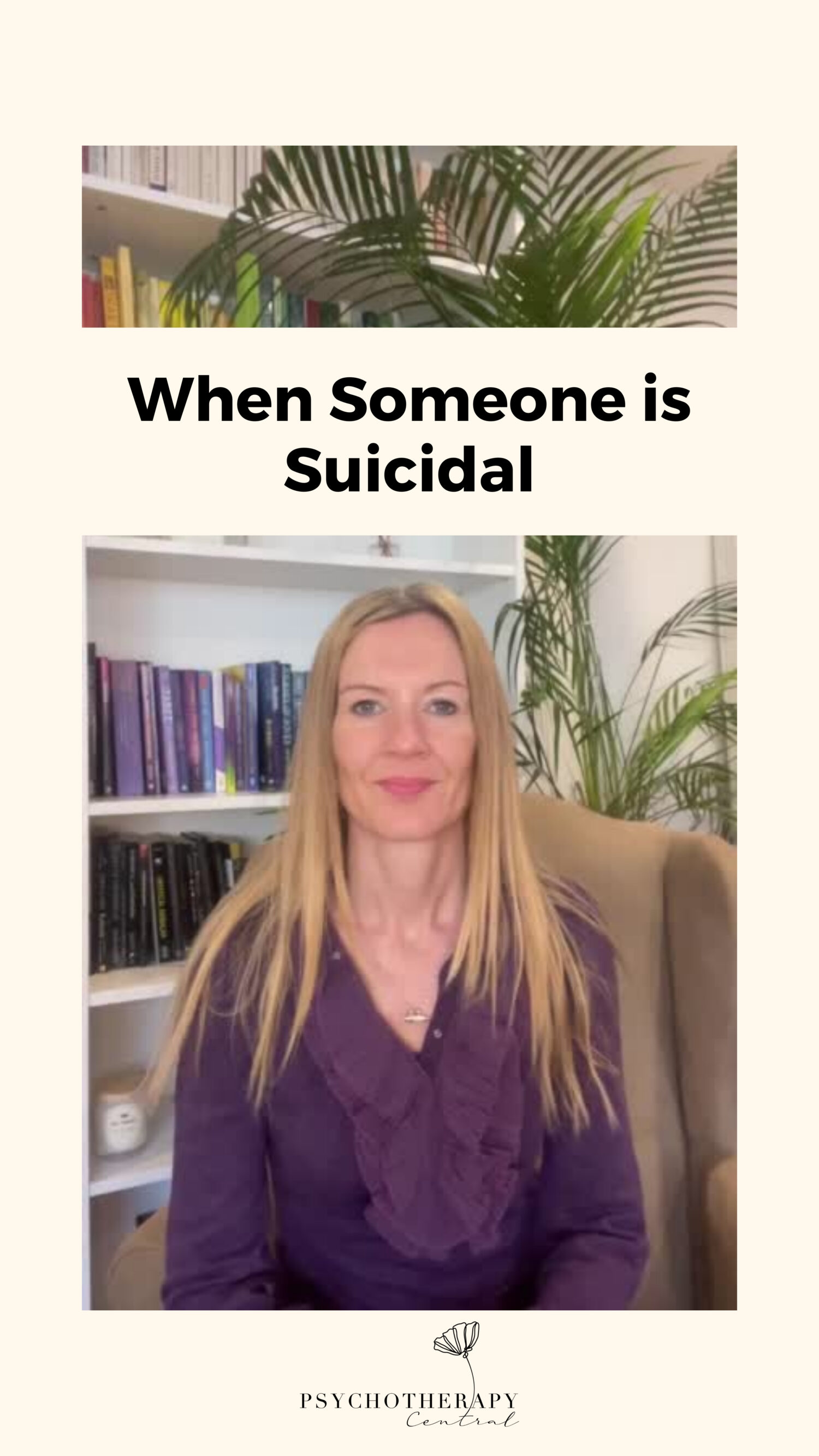 A suicide attempt is not ‘attention-seeking behaviour’. It’s ALWAYS a cry for help. It can be confronting to sit and hold space for someone feeling suicidal. We have to manage our feelings as well as hold space for their feelings. Before I had training in suicide prevention, I thought that talking about suicide with a person contemplating suicide might encourage them to do it. I found out in training that this is incorrect. In fact, talking openly about it is helpful. It can provide an outlet for intense feelings. It’s important to listen without judgement or offering solutions, be an empathetic and validating listener, and get more support for yourself and them.