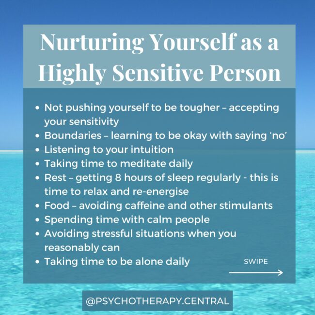 Nurturing Yourself as a Highly Sensitive Person