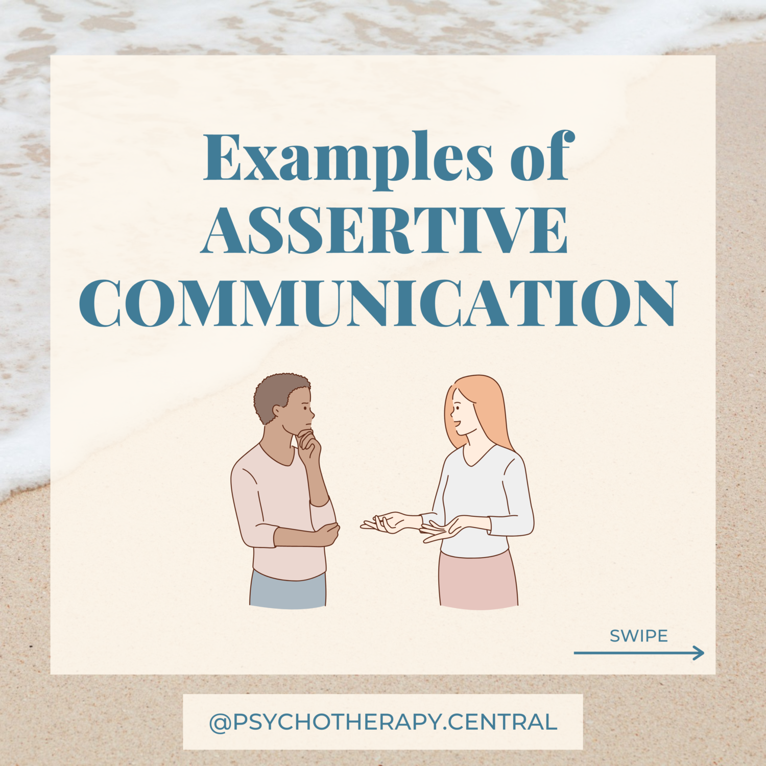 Examples of assertive communication