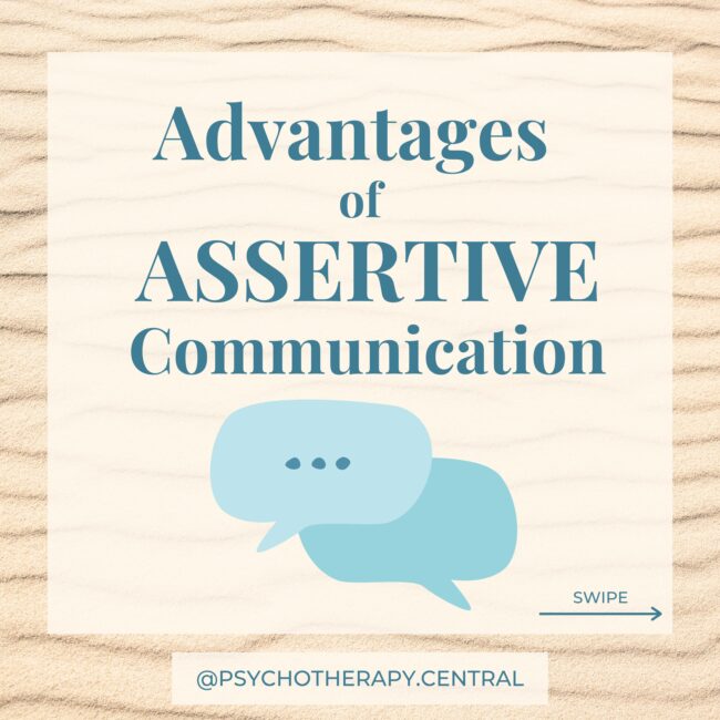 Advantages of Assertiveness