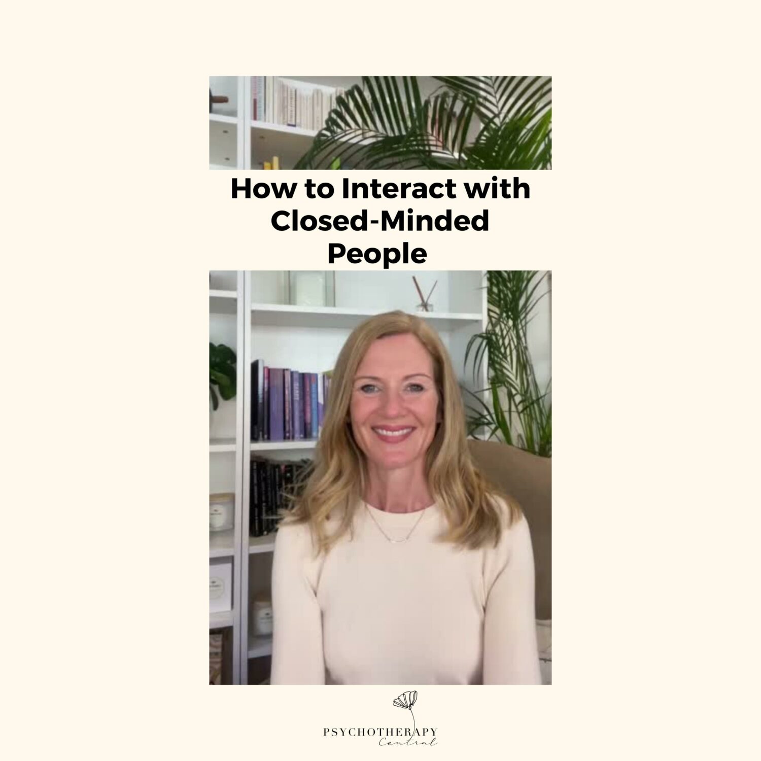 Closed minded people