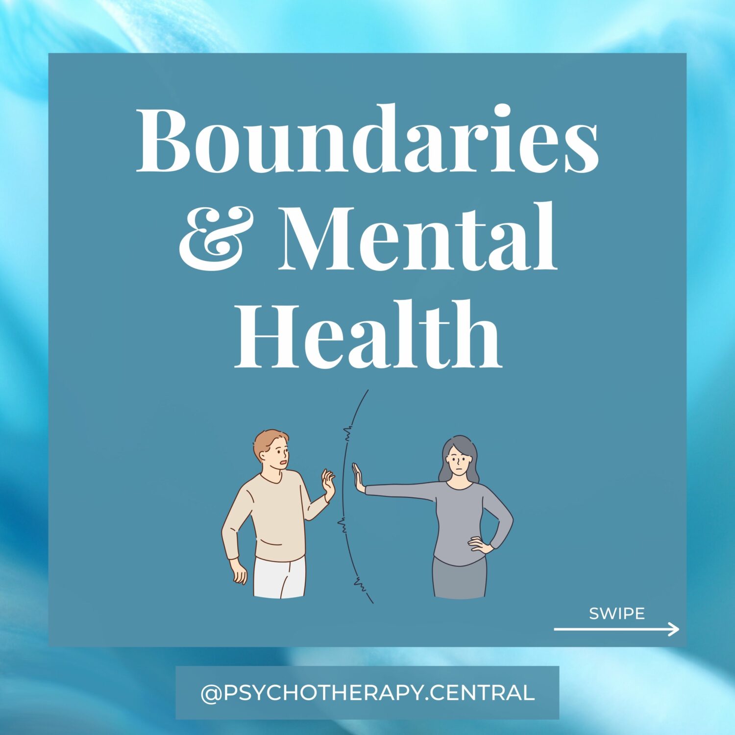 Boundaries and mental health