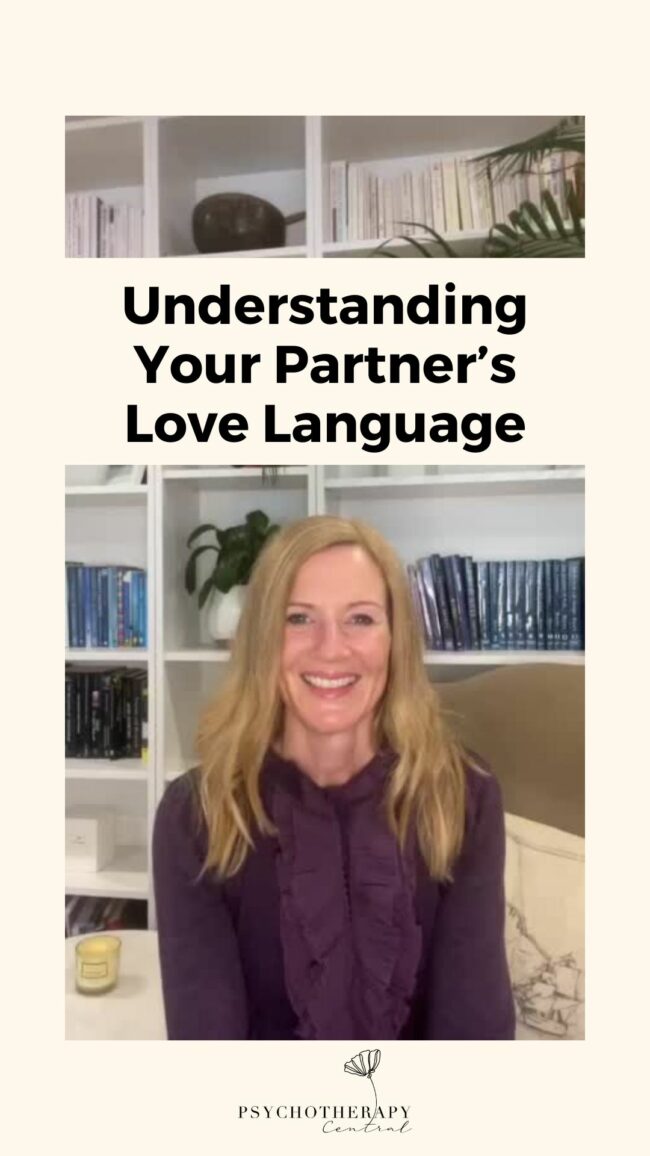 understanding your partners love language