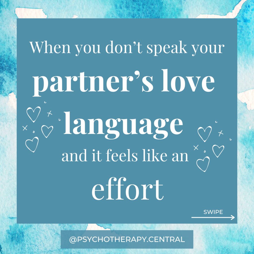 When you don’t speak your partner’s love language and it feels like an effort