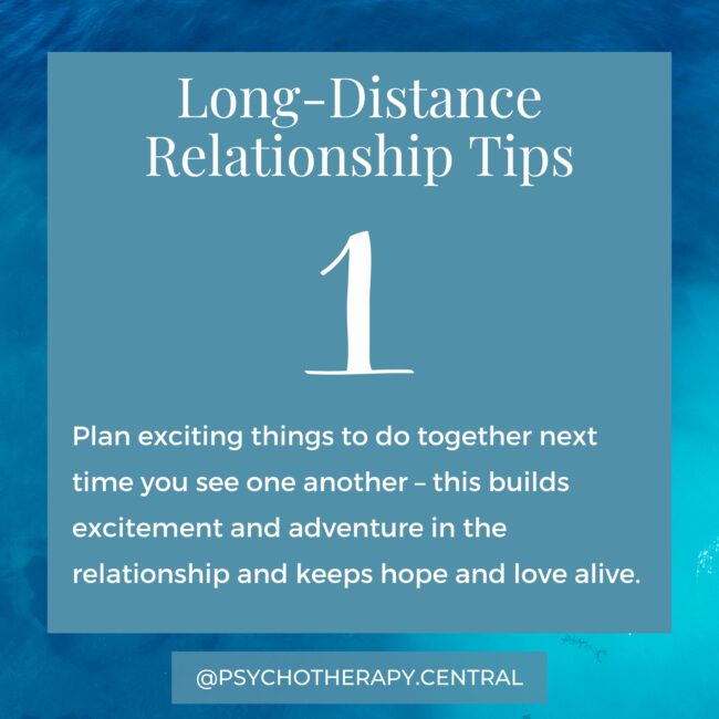 Long distance relationship tips