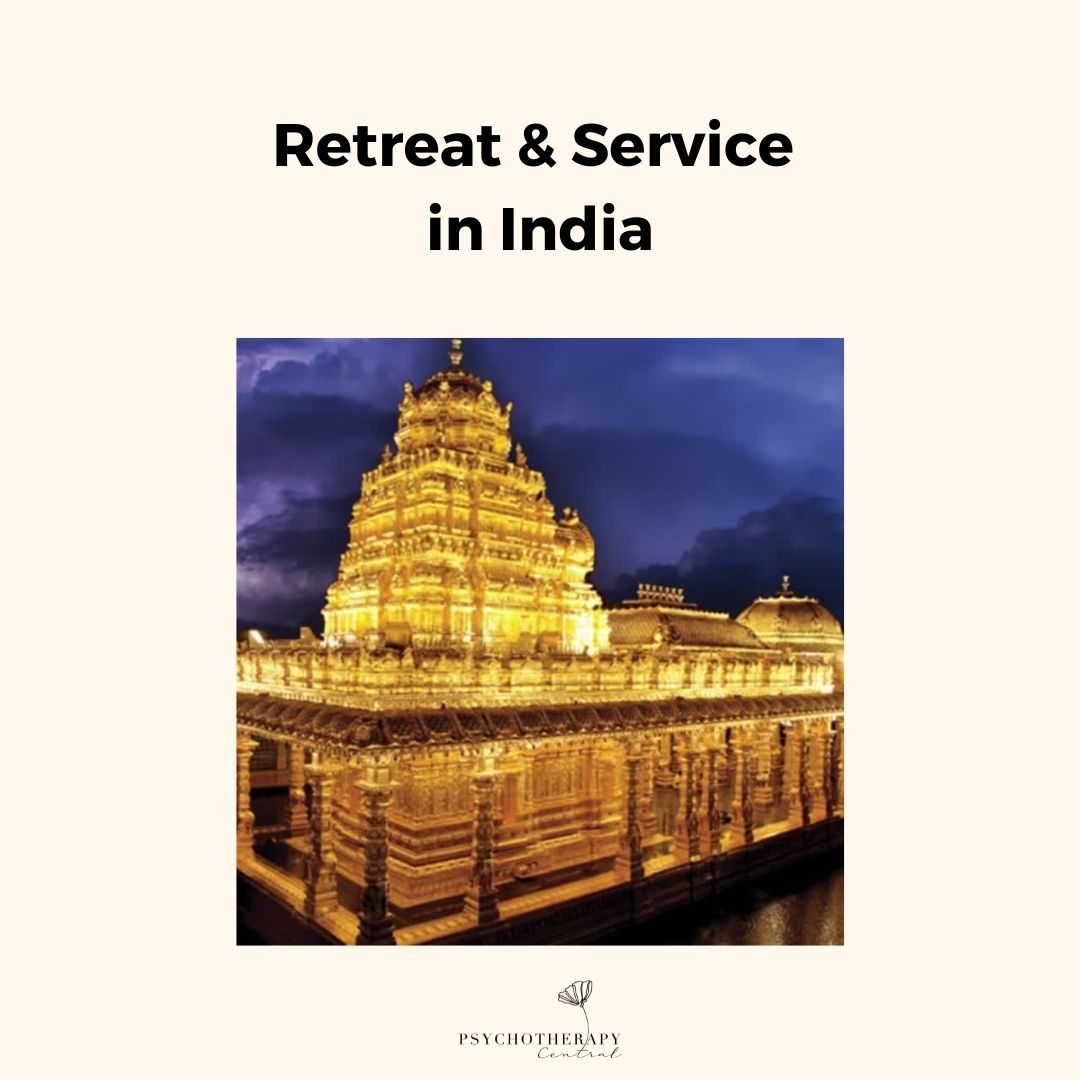 Retreat and service in India