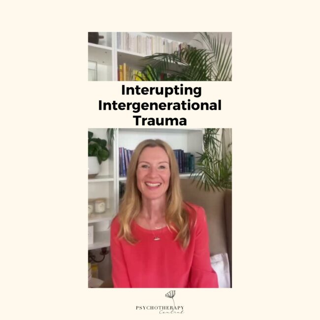 Interupting Intergenerational Trauma